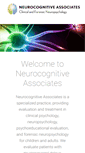 Mobile Screenshot of neurocognitiveassociates.com