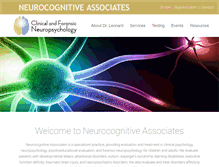 Tablet Screenshot of neurocognitiveassociates.com